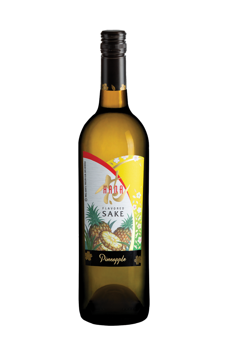 HANA Pineapple Sake - Tropical Flavored Sake - Takara Sake HANA Pineapple Sake - Tropical Flavored Sake - Takara Sake