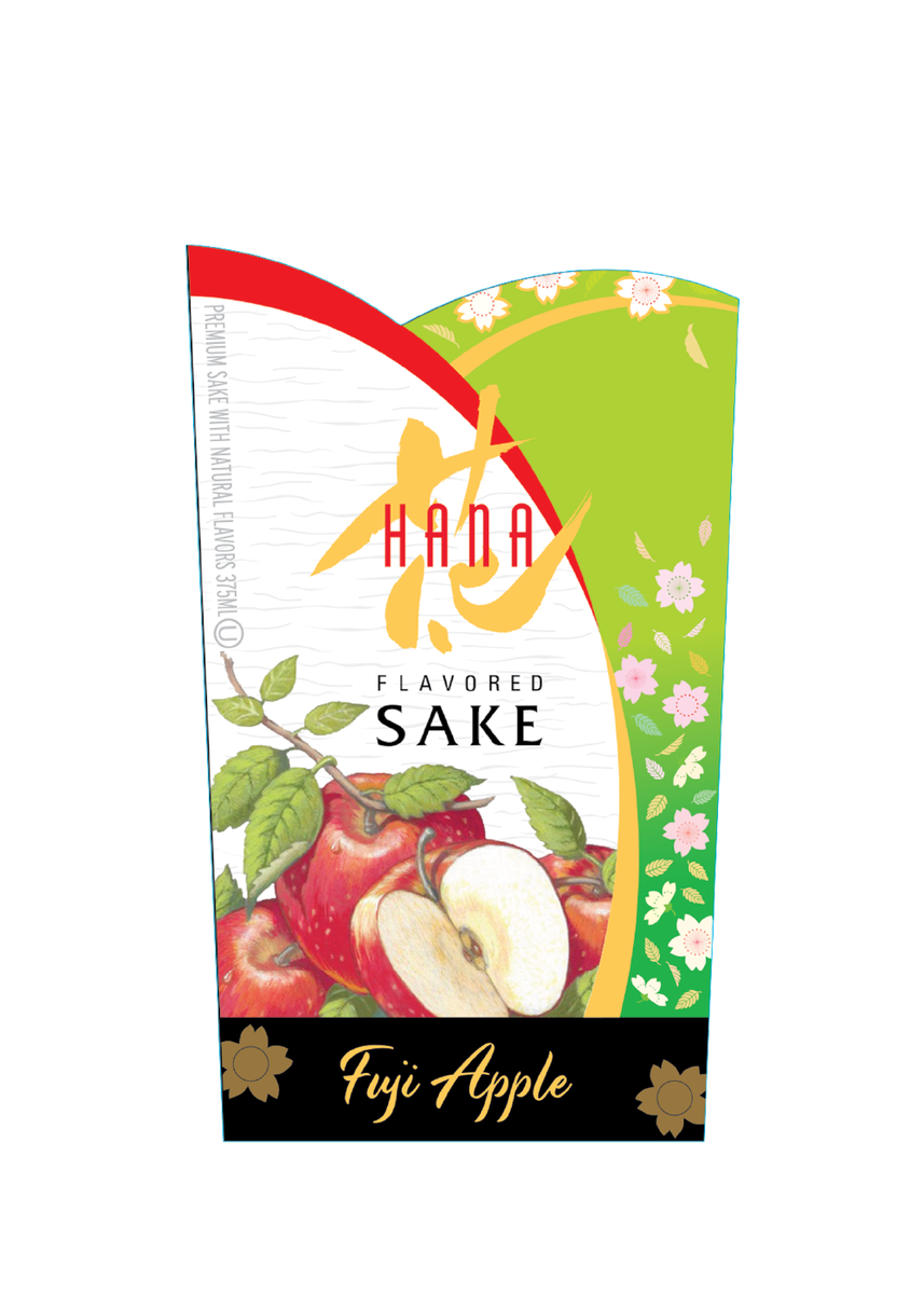 HANA Fuji Apple Sake - Flavored Sake - Takara Sake