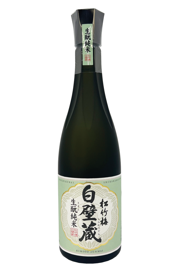 SCB Shirakabegura Kimoto Junmai 640  ML bottle