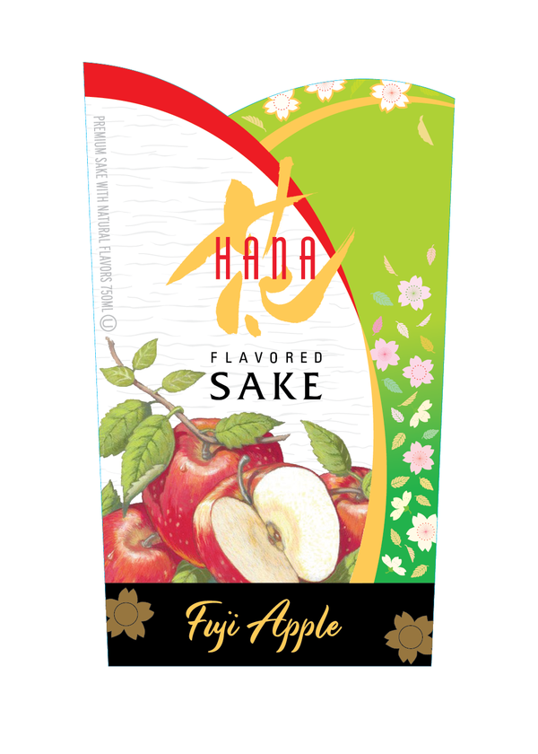 HANA Fuji Apple Flavored Sake View 5