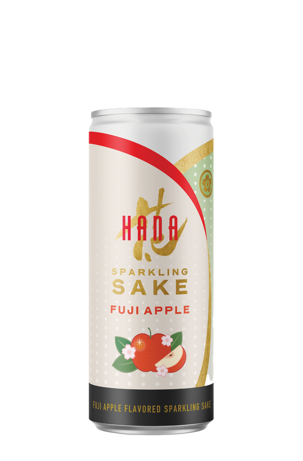 HANA Fuji Apple Flavored Sparkling Sake View 1
