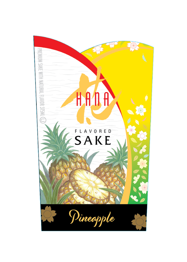 HANA Pineapple Flavored Sake View 5