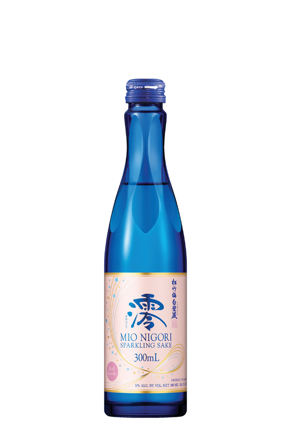 Sho Chiku Bai Shirakabegura MIO NIGORI Sparkling Sake View 1