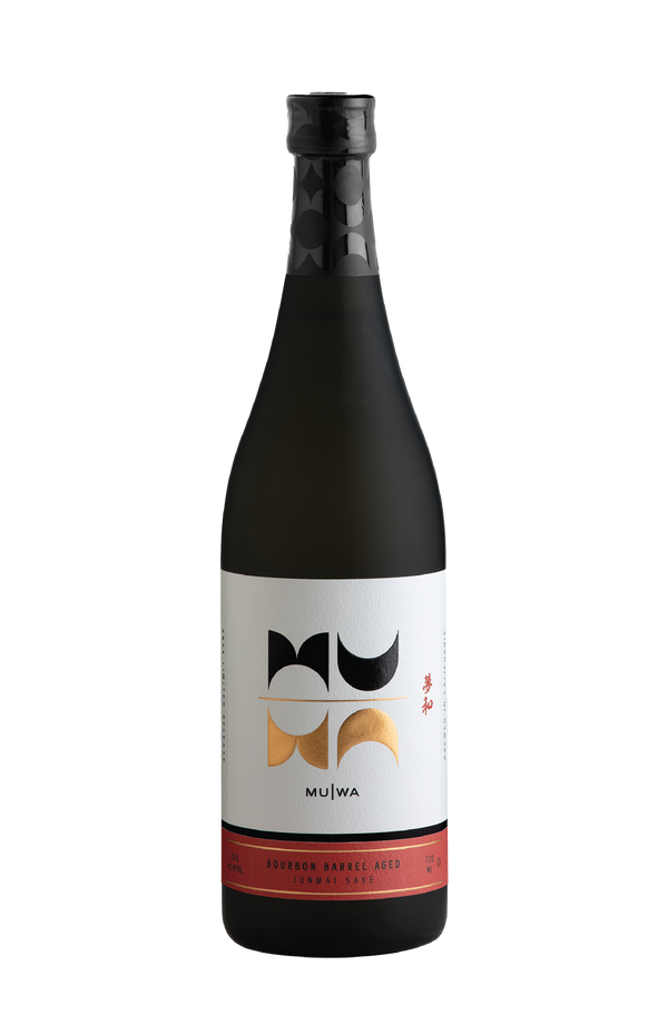 MUWA Bourbon Barrel Aged Junmai Sake View 1