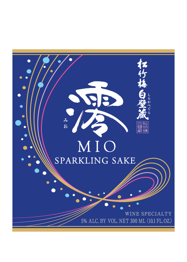 Sho Chiku Bai Shirakabegura MIO Sparkling Sake View 7