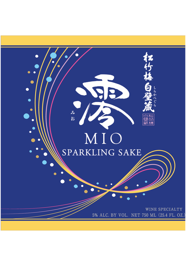 Sho Chiku Bai Shirakabegura MIO Sparkling Sake View 5