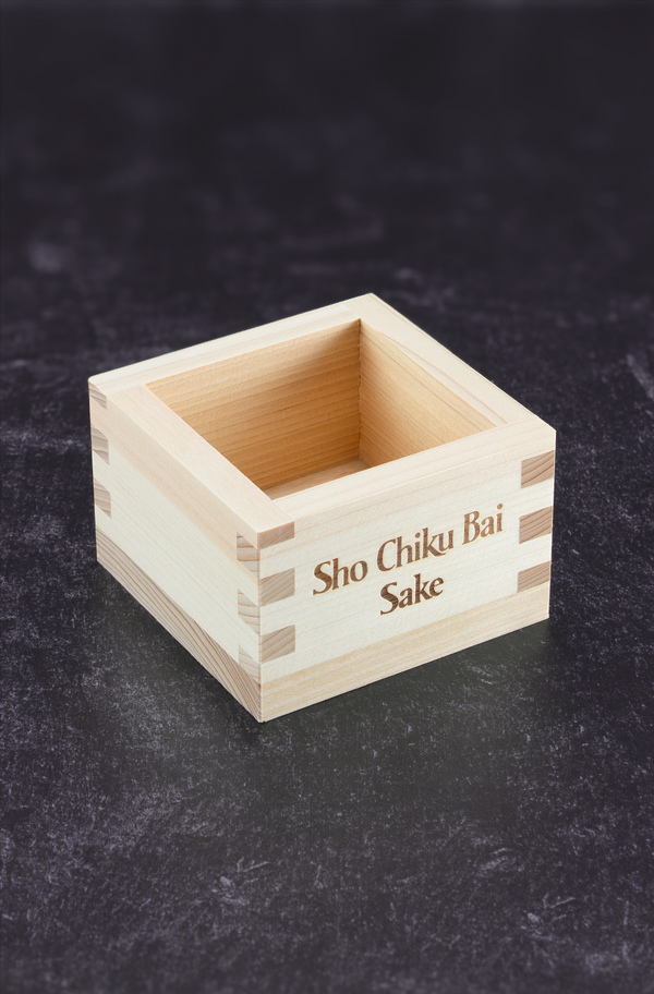Wooden Sake Masu (6 oz) Sake Serving Cup View 2