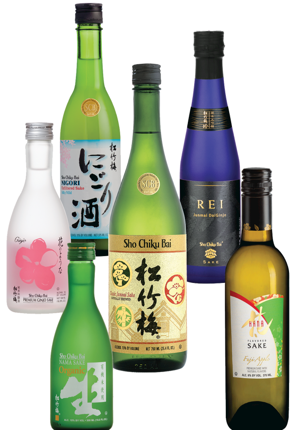 Virtual Sake Tasting Set View 1